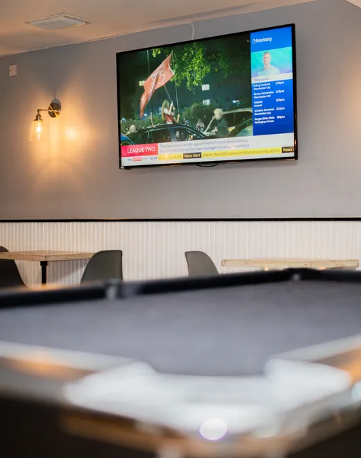Dining tables at Sporting Lodge Inns Middlesbrough